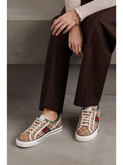 tenis gucci con plataforma|women's gucci tennis sneakers.